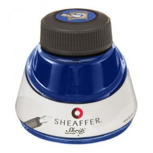 Encrier Sheaffer® Skrip 50 ml "Bleu effaçable" 